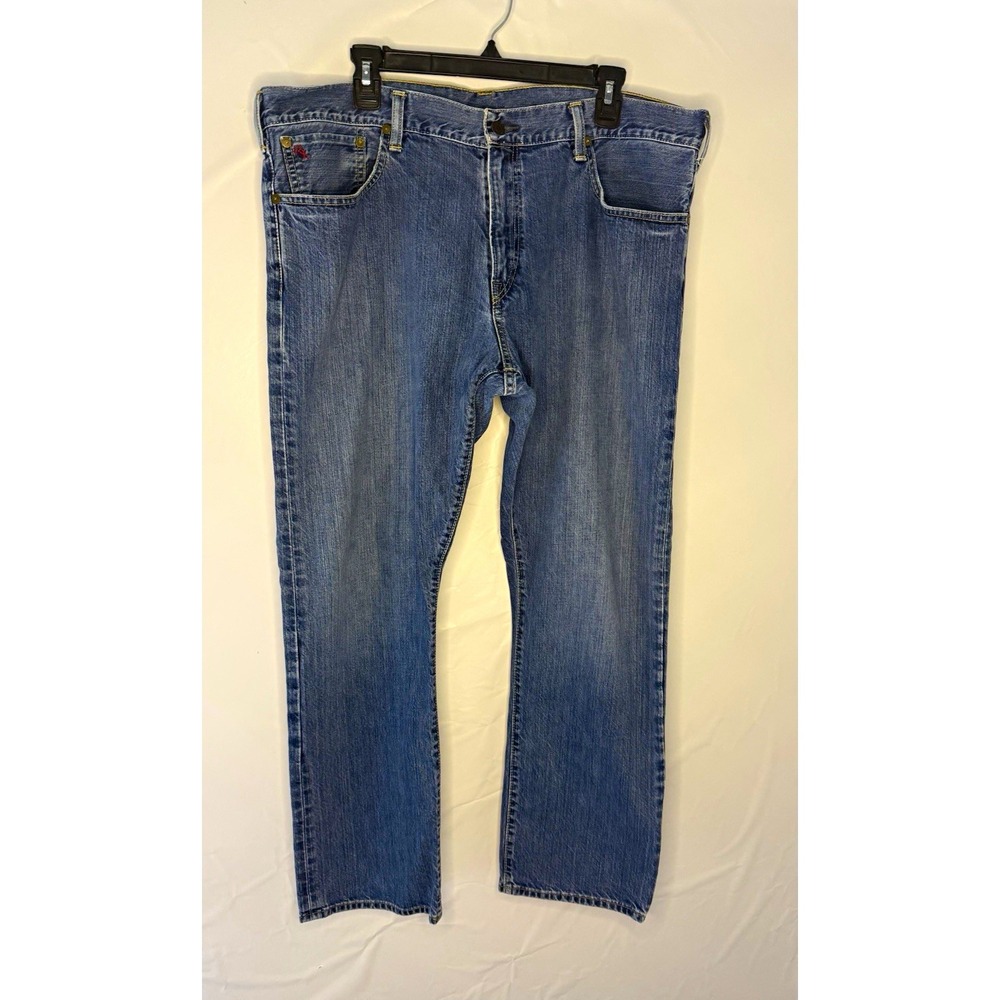 Polo Ralph Lauren Authentic Dungarees Blue Medium Wash Straight Leg Jeans